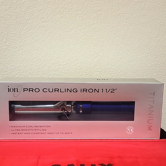 ion Pro Other - ion Pro curling Iron 1 1/2" Titanium purple